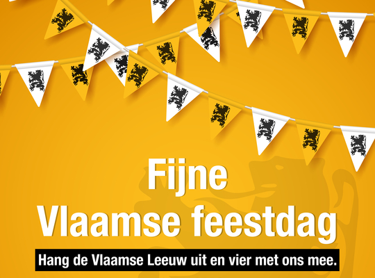 Fijne Vlaamse feestdag!